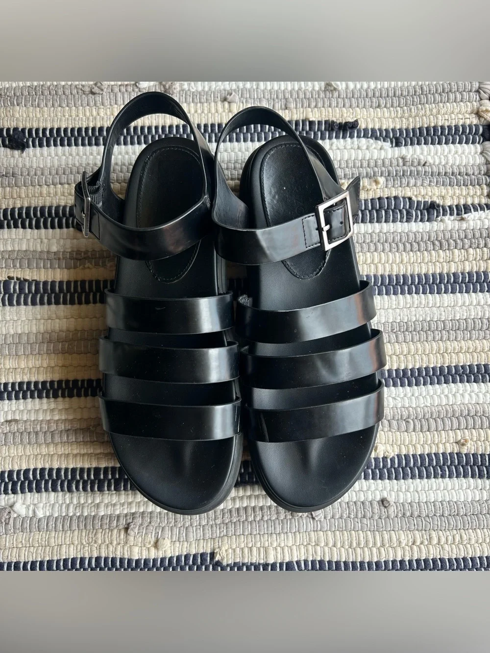 Arizona Jean Company Augie Platform Strap Sandals